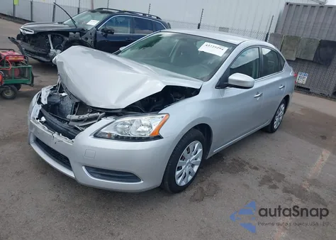 2014 Nissan Sentra S из США, поврежденный, VIN 3N1AB7AP2EY215494